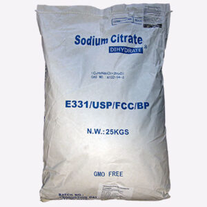 Sodium Citrate Dihydrate (Tri-Sodium Citrate) USP/ FCC/ NSF 50 LB